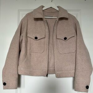 Everlane Cropped Wool Jacket